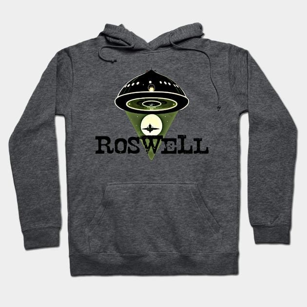 Roswell ufo 1947 Hoodie by GWS45